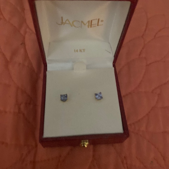 Taznite earrings 14ct